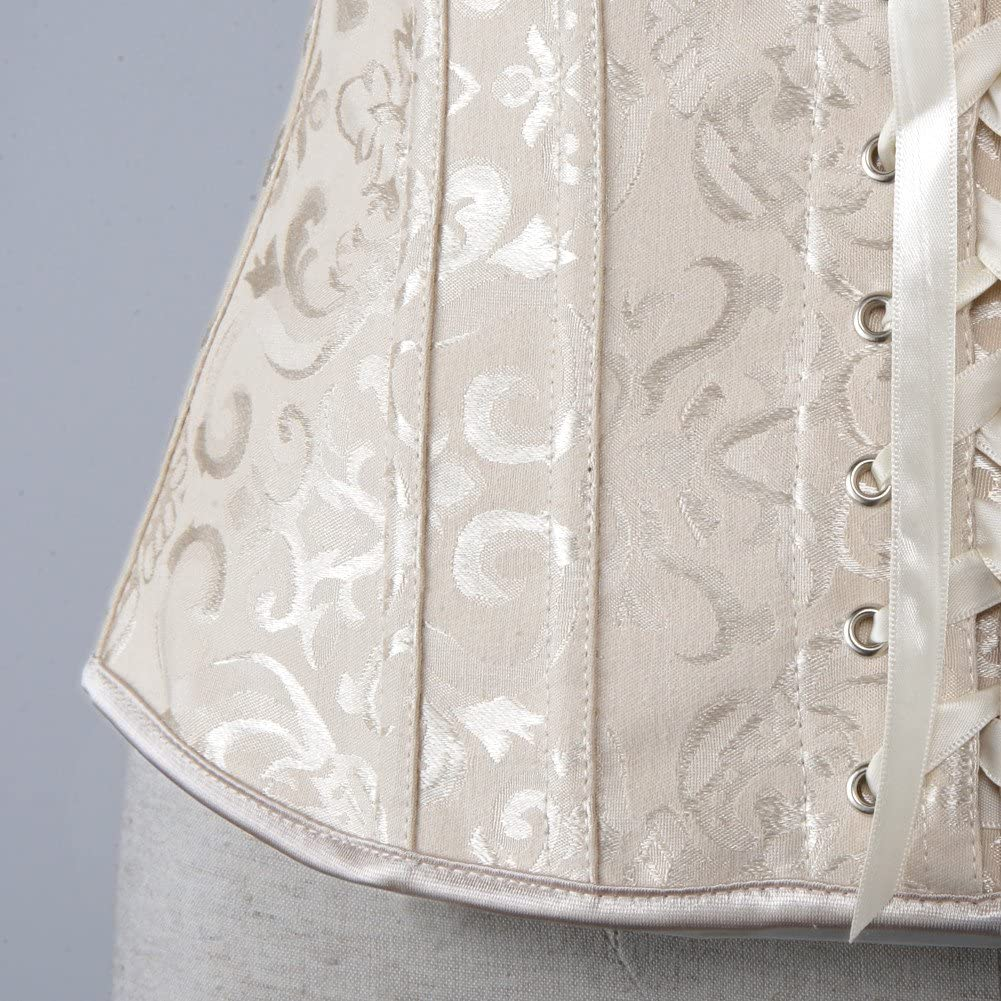 Women Sexy Strap Lace up Corsets and Bustiers Top Overbust Shaper Apparel & Accessories > Clothing > Underwear & Socks > Lingerie Zhitunemi   