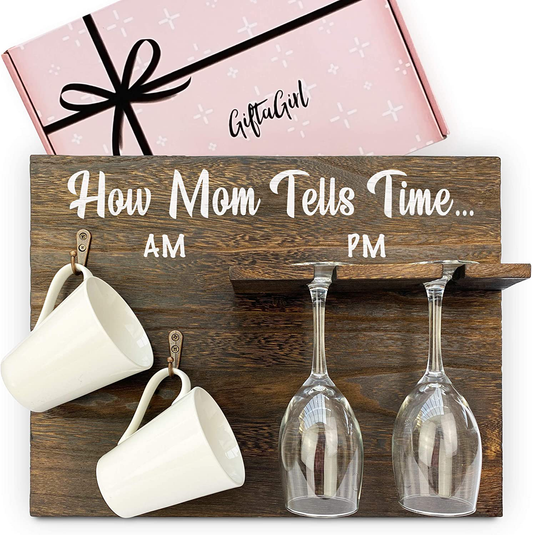 GIFTAGIRL Funny Christmas, Birthday Gift for Mom - This Sarcastic but Unique Gift for Mom, is a Great Idea as Christmas or Birthday Presents for Mom and Arrives Nicely Gift-Boxed. Mugs,Glasses Not Inc Arts & Entertainment > Party & Celebration > Gift Giving GIFTAGIRL   