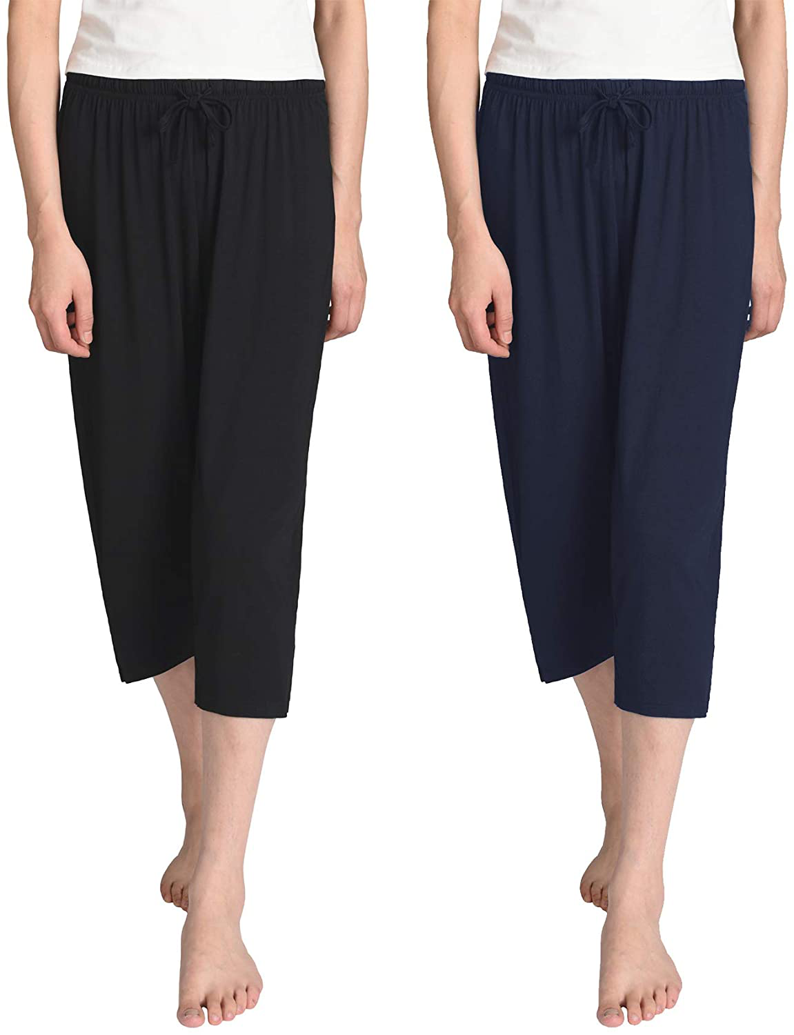 Latuza Women'S Knit Capris Sleepwear Apparel & Accessories > Clothing > Sleepwear & Loungewear > Pajamas Kylie Max   