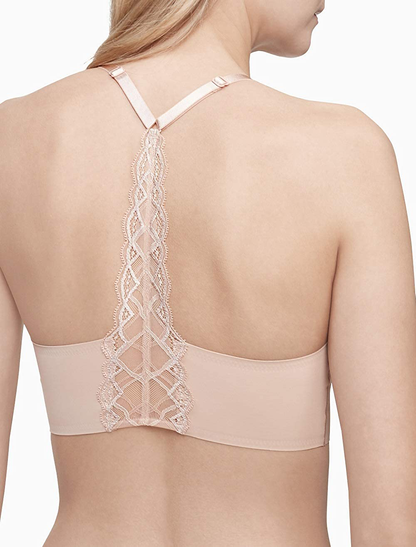 Calvin Klein Women'S Invisibles Comfort Seamless Wirefree Lightly Lined Triangle Bralette Bra Apparel & Accessories > Clothing > Underwear & Socks > Bras Kylie Max   