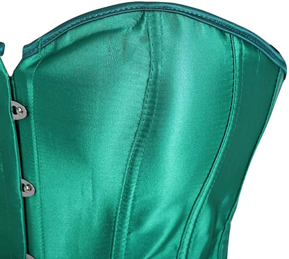 Leather Corsets for Women Bustier Lingerie Top Punk Rock Waist Cincher Basque Halloween Costume Apparel & Accessories > Clothing > Underwear & Socks > Lingerie jutrisujo   