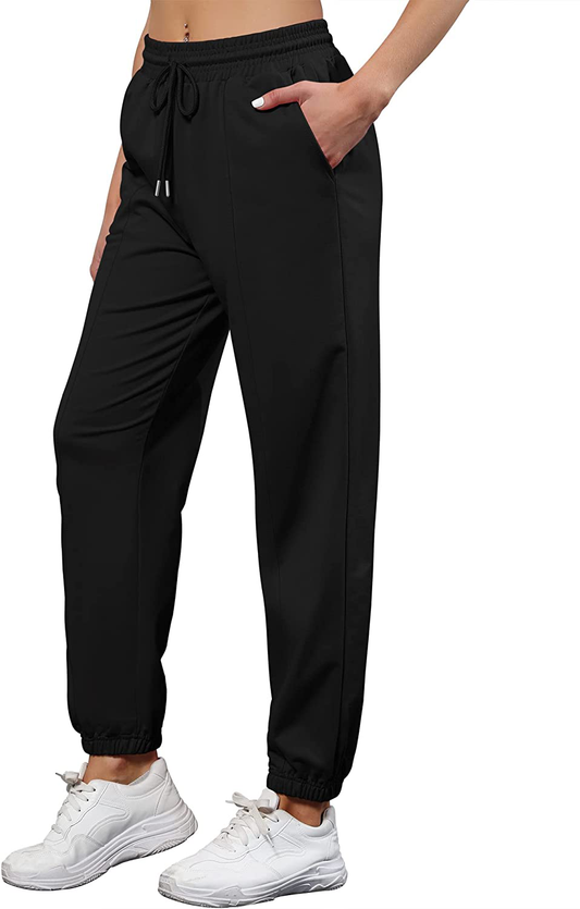 LUYAA Women'S Relaxed Fit Soft Jogger Sweatpant with Pockets for Running Yoga Workout Golf Casual Pajama Pants Apparel & Accessories > Clothing > Activewear Kylie Max   
