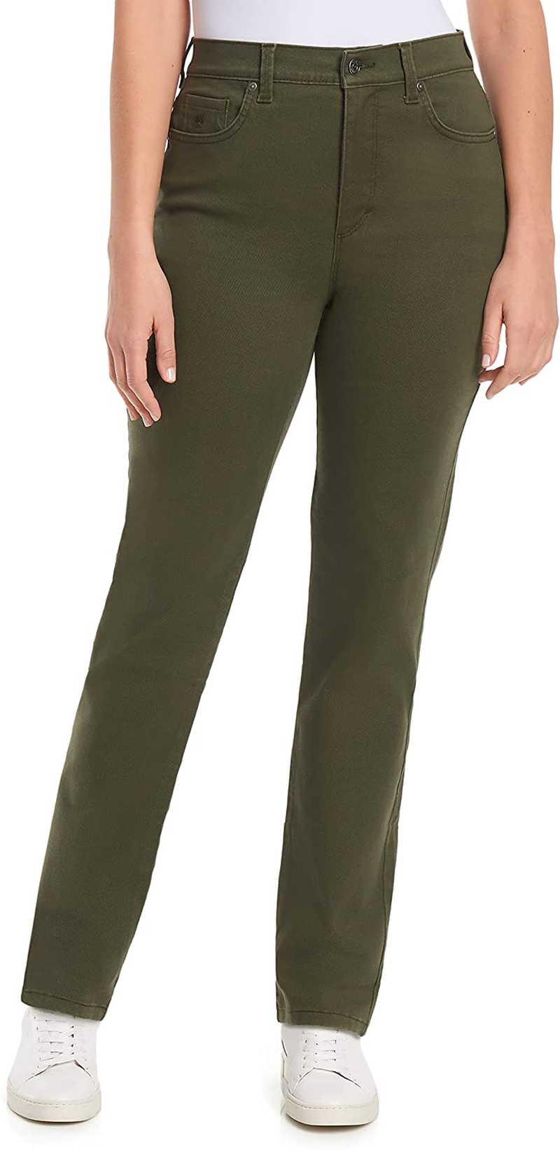Gloria Vanderbilt Women'S Classic Amanda High Rise Tapered Jean Apparel & Accessories > Clothing > Underwear & Socks > Underwear Gloria Vanderbilt Pine Glen 6 Petite 
