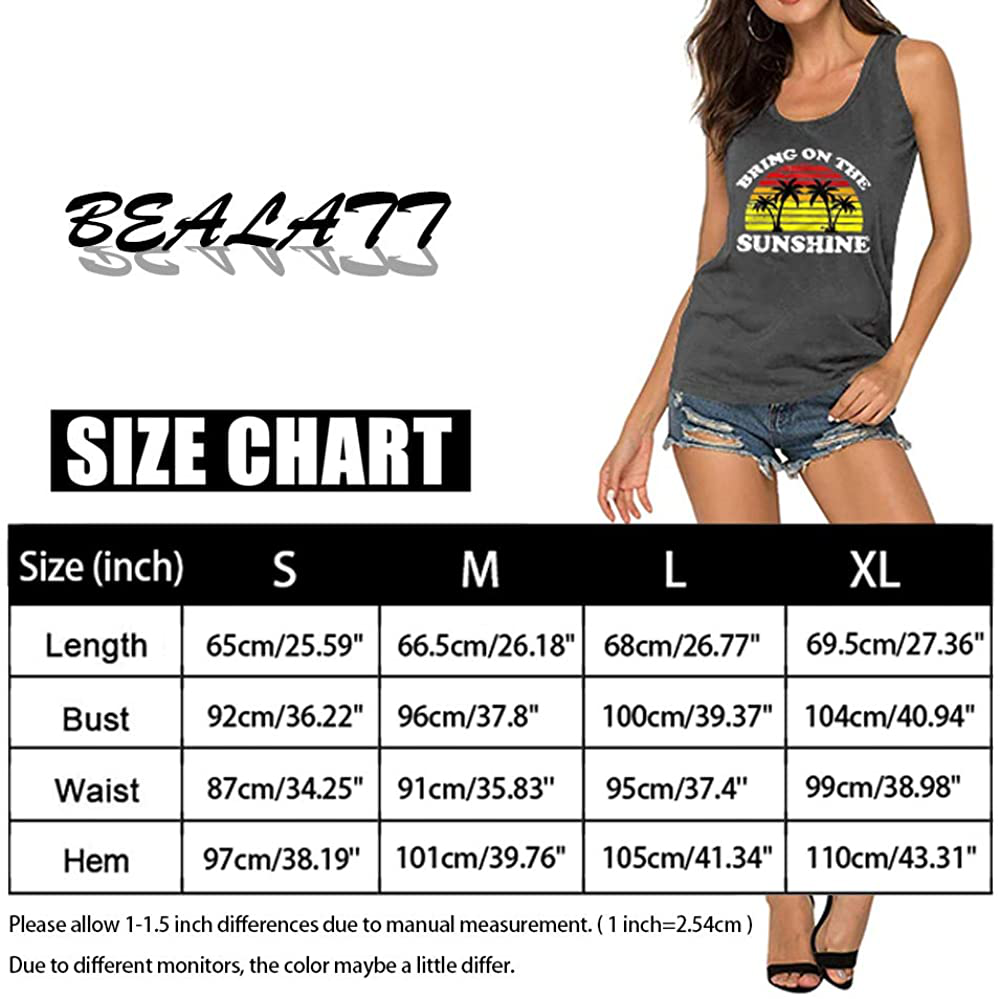 Bealatt Day Drinkin’ Casual Tank Tops Funny Letters Print Vest T-Shirt, Cute Drinking Shirt Tank for Women Apparel & Accessories > Clothing > Activewear Kylie Max   