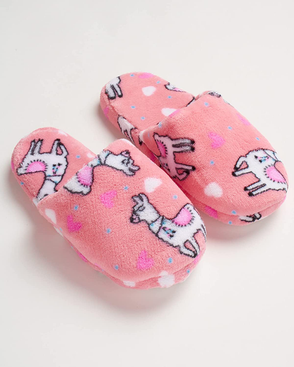 Sleep & Co Girls’ Bathrobe Set – Fleece Robe with Slippers Pajama Set (Size: 5-16) Apparel & Accessories > Clothing > Sleepwear & Loungewear > Robes Kylie Max   