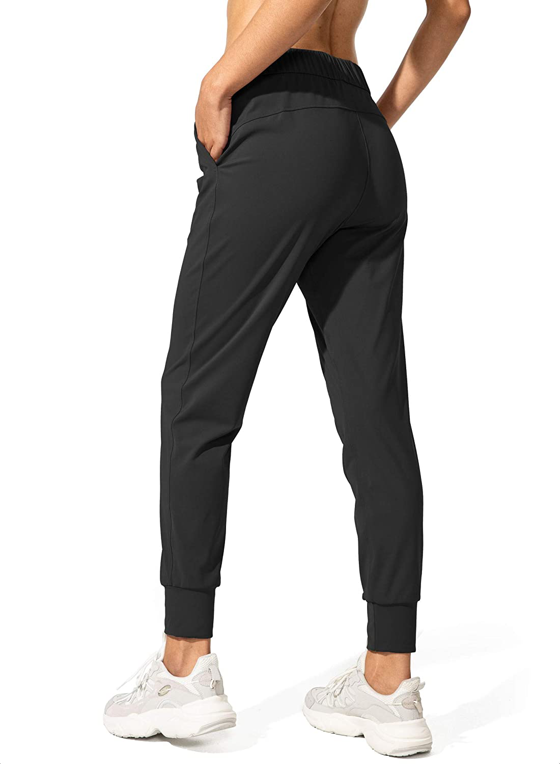 SANTINY Women'S Joggers Pants with Pockets Drawstring Running Sweatpants for Women Lounge Workout Jogging Apparel & Accessories > Clothing > Activewear Kylie Max   