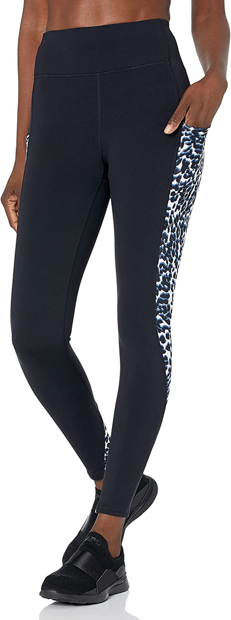 Skechers Women's Gowalk High Waisted Legging Apparel & Accessories > Clothing > Activewear Skechers White Leopard Print Medium 