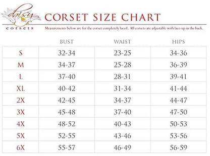 Daisy Corsets Womens Sleeveless Apparel & Accessories > Clothing > Underwear & Socks > Lingerie Daisy corsets   