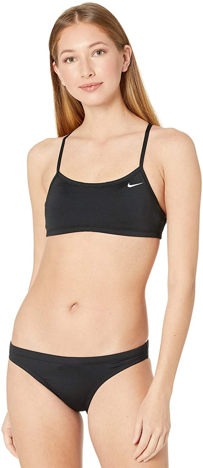 Nike Essential Racerback Bikini Set Apparel & Accessories > Clothing > Swimwear Nike Black X-Large 