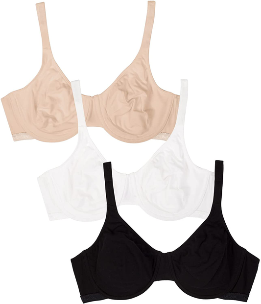 Fruit of the Loom Women'S Cotton Stretch Extreme Comfort Bra Apparel & Accessories > Clothing > Underwear & Socks > Bras Kylie Max   