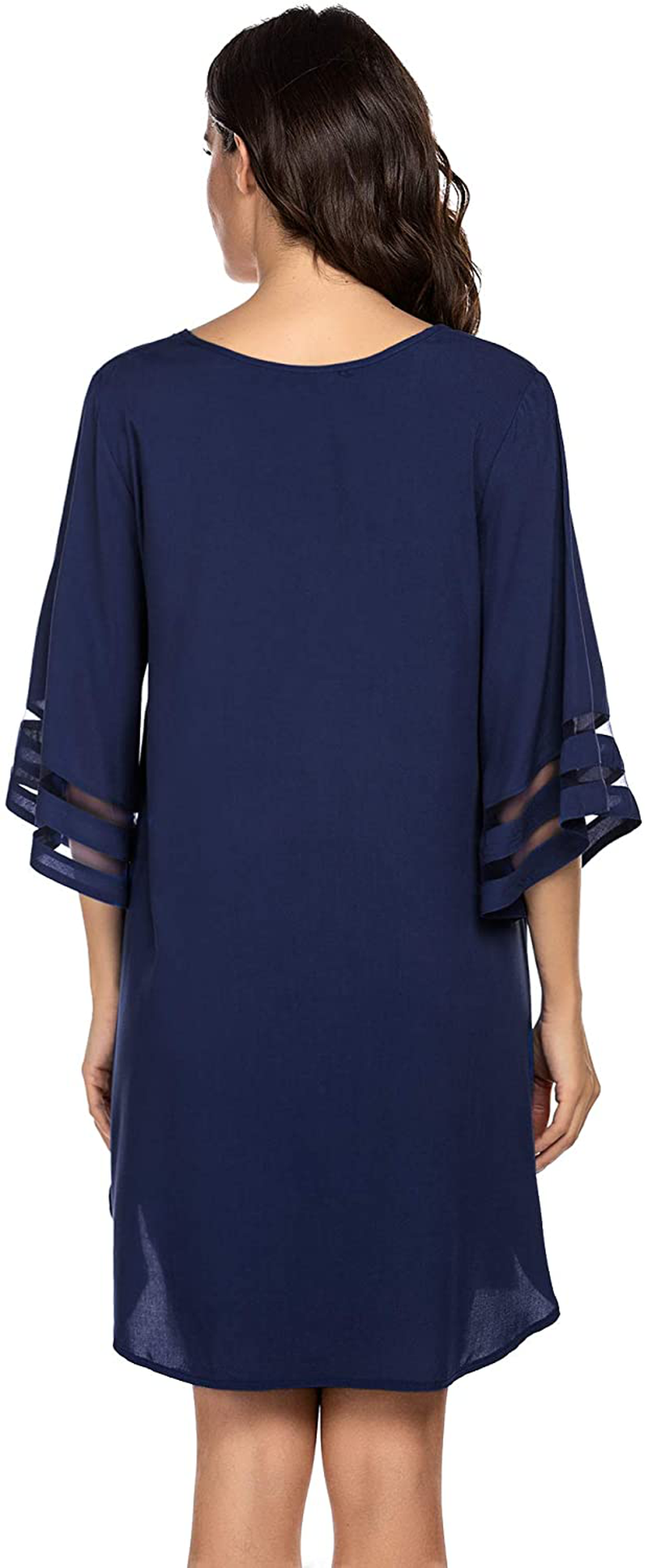 Ekouaer Women'S Swim Cover Ups for Beach Swimwear, Summer Casual Loose Sun Dress Apparel & Accessories > Clothing > Swimwear Kylie Max   
