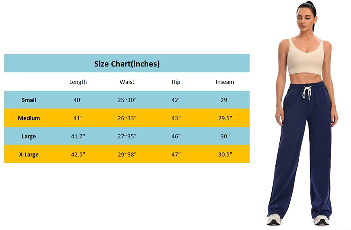 Cakcton Women'S Sweatpants with Pockets Joggers High Waisted Loose Workout Yoga Lounge Drawstring Active Casual Sports Pants Apparel & Accessories > Clothing > Activewear Kylie Max   