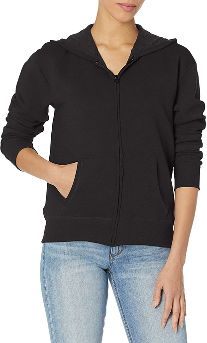 Hanes Women'S Ecosmart Full-Zip Hoodie Sweatshirt Apparel & Accessories > Clothing > Activewear Kylie Max   