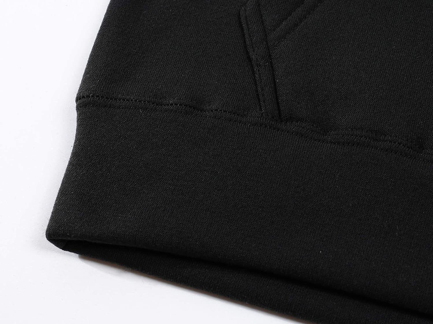 Lauweion Women ESSENTIALS Fleece Letter Loose Hoodie Sweatshirt Long Sleeve Kangaroo Pocket Drop Shoulder Pullovers Top Apparel & Accessories > Clothing > Activewear Kylie Max   