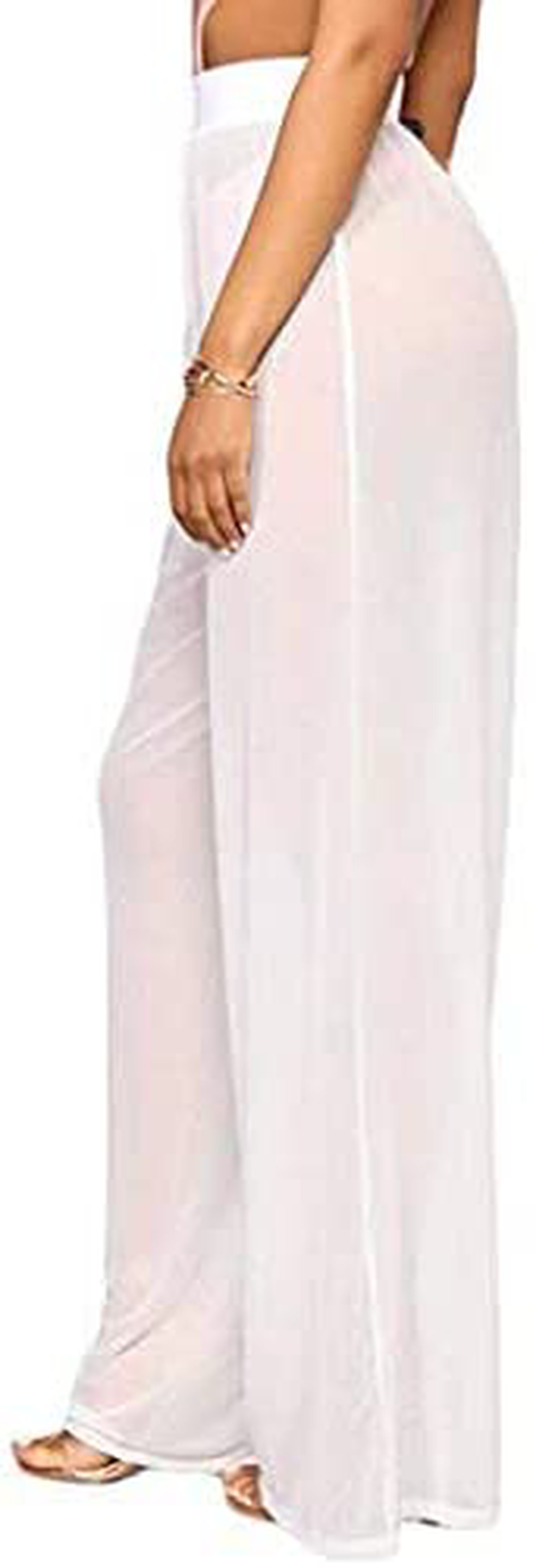 Women'S Beach Sheer Mesh Legging Pant See through Bikini Bottom Swimsuit Cover Up Apparel & Accessories > Clothing > Swimwear Kylie Max   