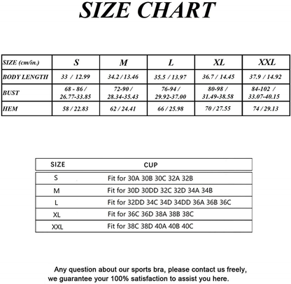Lemedy Women Padded Sports Bra Fitness Workout Running Shirts Yoga Tank Top Apparel & Accessories > Clothing > Underwear & Socks > Bras Kylie Max   