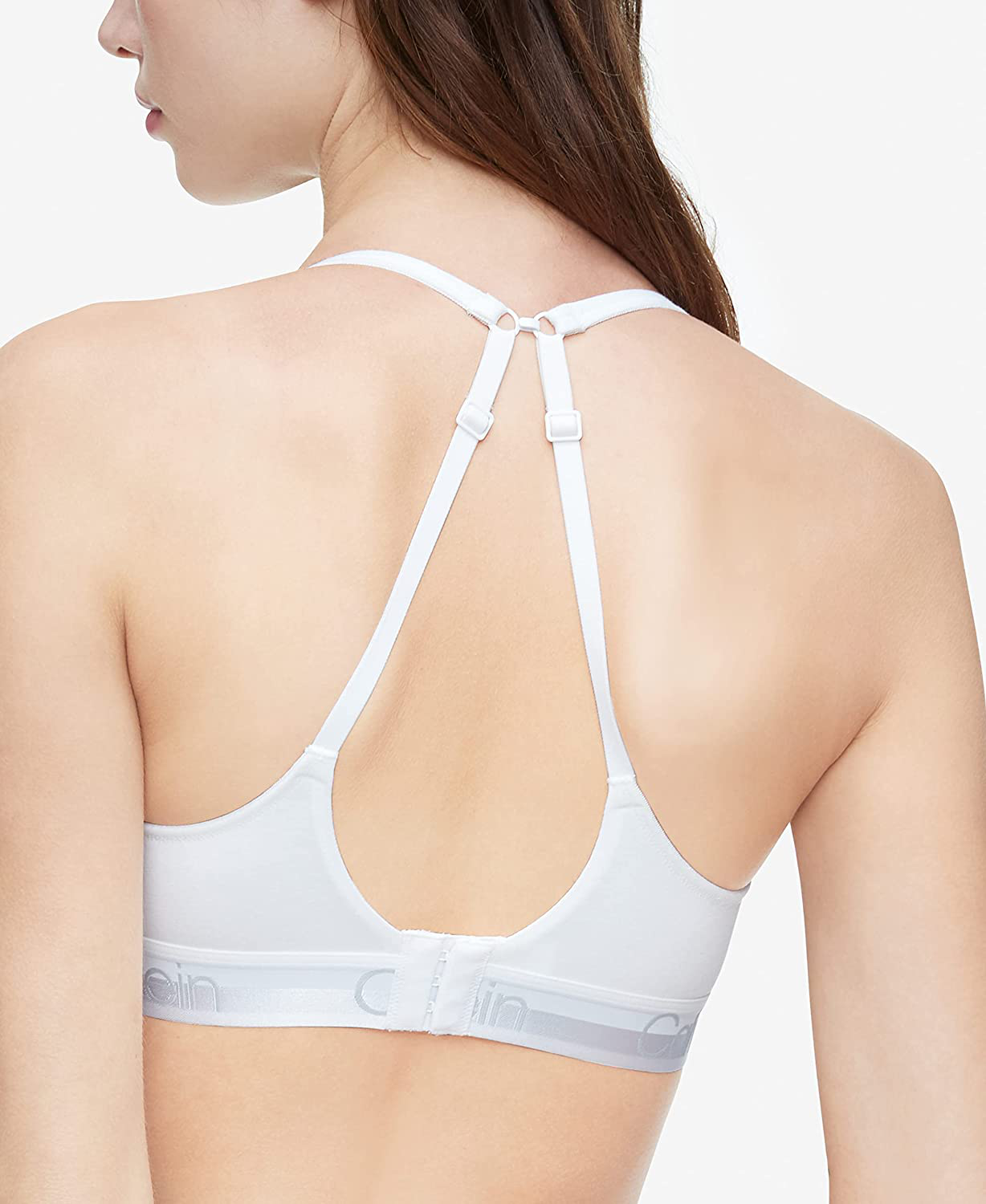 Calvin Klein Women'S Structure Cotton Lightly Lined Triangle Bra Apparel & Accessories > Clothing > Underwear & Socks > Bras Kylie Max   
