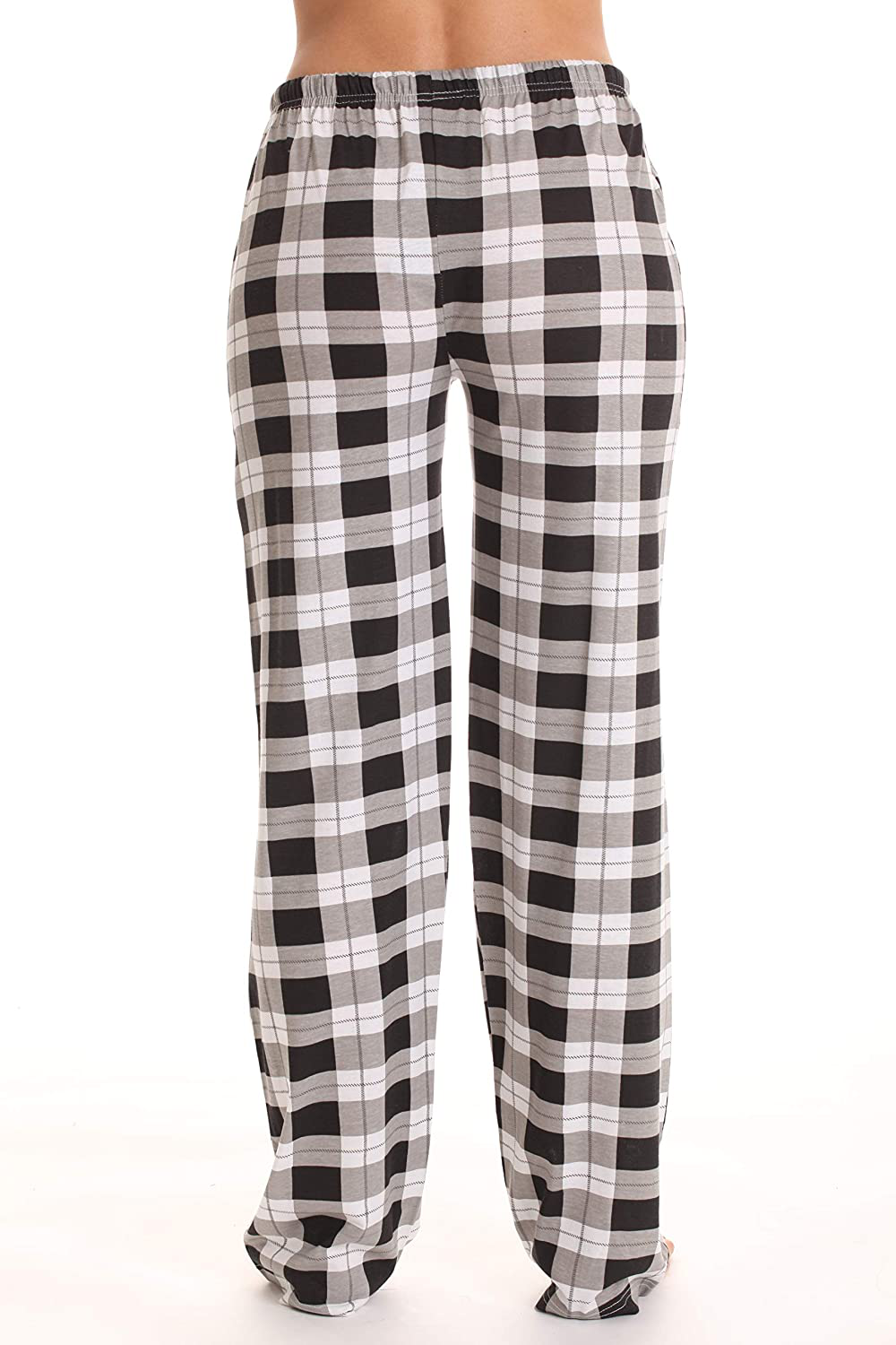 Just Love 100% Cotton Jersey Women Plaid Pajama Pants Sleepwear Apparel & Accessories > Clothing > Sleepwear & Loungewear > Pajamas Kylie Max   