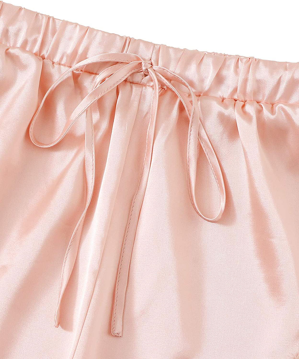 DIDK Women'S Lace Trim Bralette Shorts Pajama Set Lingerie Nightwear Apparel & Accessories > Clothing > Sleepwear & Loungewear Kylie Max   