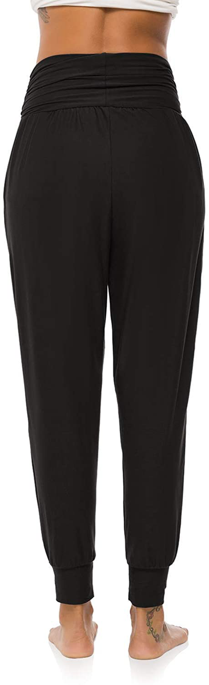 DIBAOLONG Womens Yoga Sweatpants Loose Workout Joggers Pants Comfy Lounge Pants with Pockets Apparel & Accessories > Clothing > Activewear Kylie Max   