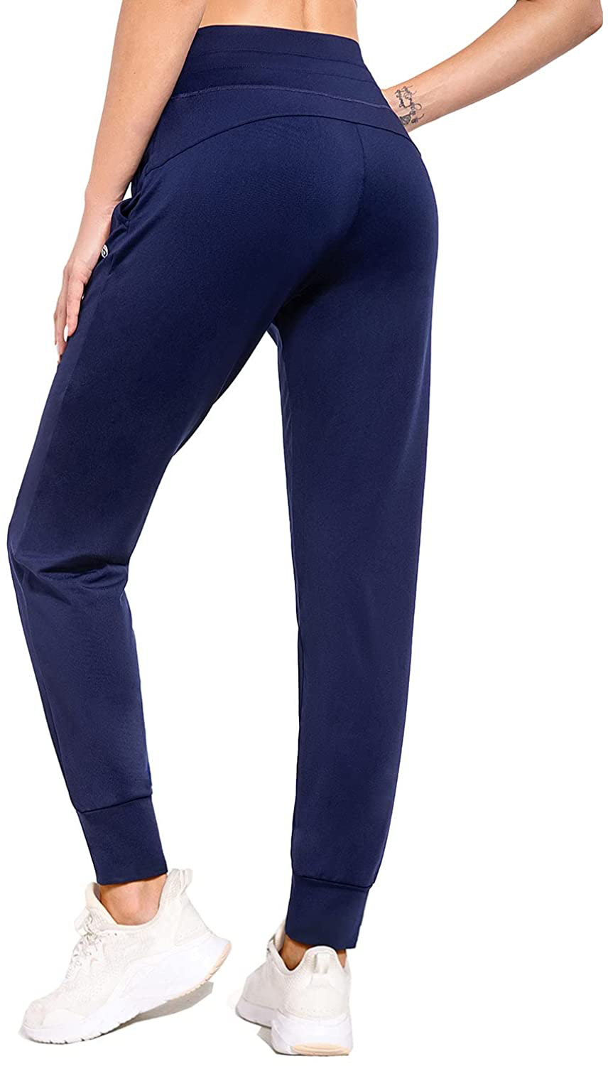 BALEAF Women'S Fleece Lined Pants Water Resistant Sweatpants High Waisted Thermal Joggers Winter Running Hiking Pockets Apparel & Accessories > Clothing > Activewear Kylie Max   