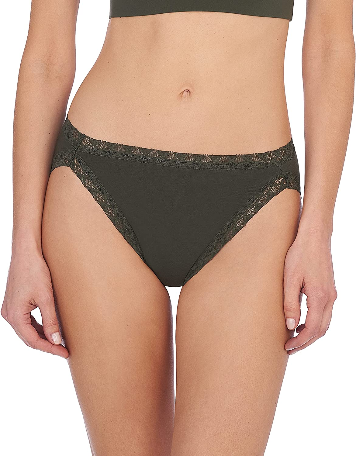 Natori Womens Bliss French Cut Panty Apparel & Accessories > Clothing > Underwear & Socks > Underwear Natori Ivy Large 