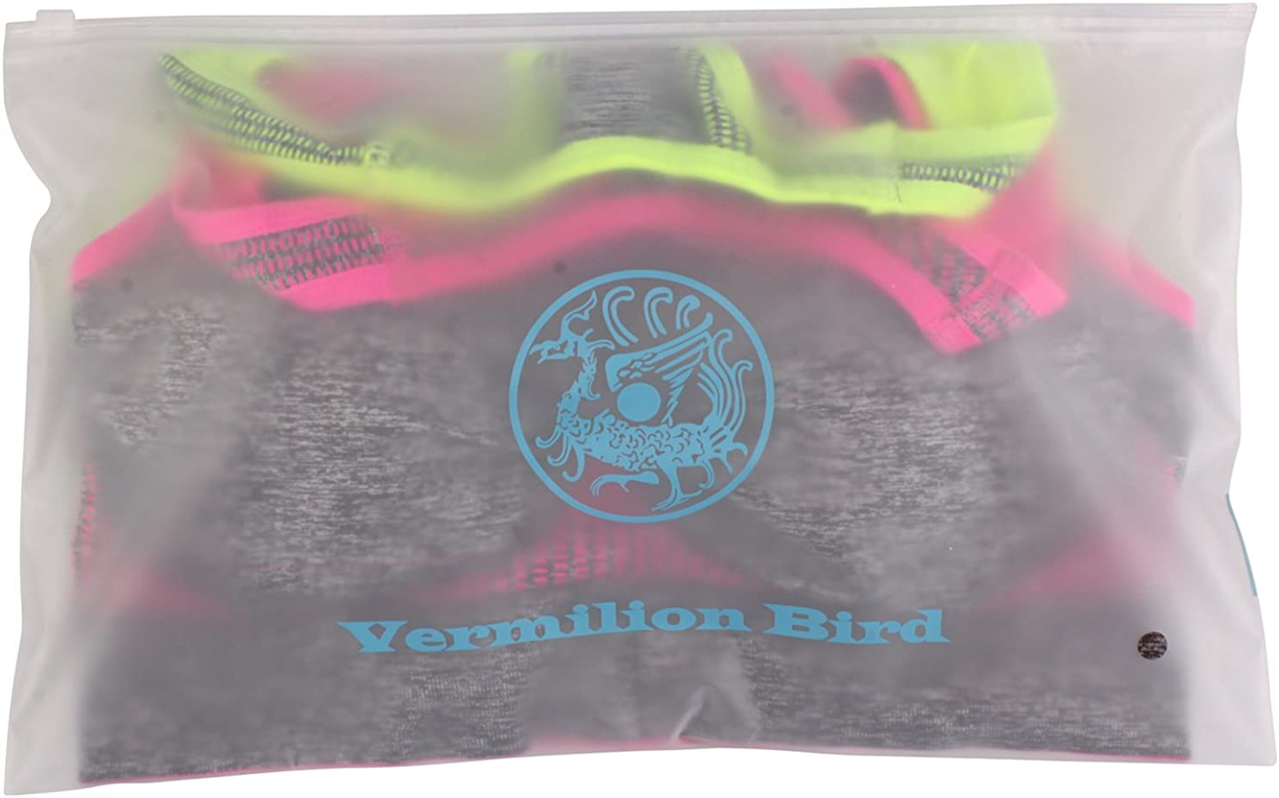 Vermilion Bird Women'S 3 Pack Seamless Comfortable Sports Bra with Removable Pads Apparel & Accessories > Clothing > Underwear & Socks > Bras Kylie Max   