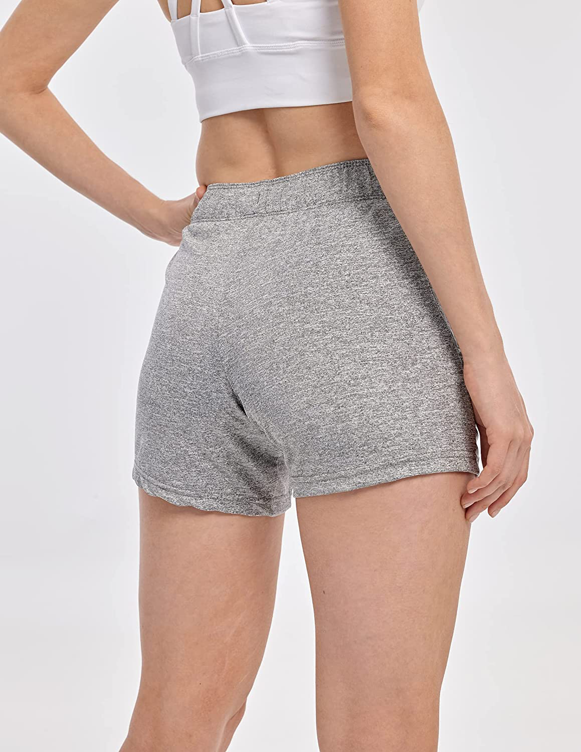 Liberty Imports 5 Pack Women'S 5" Quick Dry Yoga Training Shorts with Zipper Pockets Apparel & Accessories > Clothing > Shorts Kylie Max   