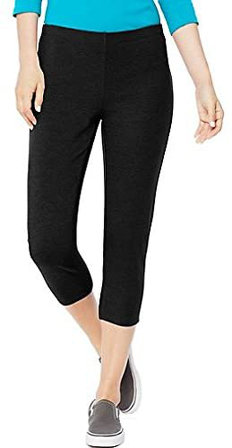 Hanes Women's Stretch Jersey Capri Apparel & Accessories > Clothing > Activewear Hanes Women's Activewear   