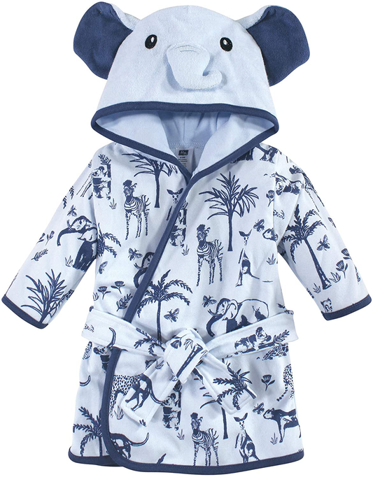 Hudson Baby Unisex-Baby Cotton Rich Bathrobe Apparel & Accessories > Clothing > Sleepwear & Loungewear > Robes Kylie Max   