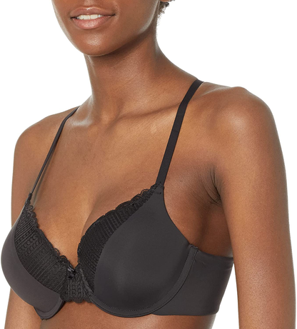 Maidenform Women'S Comfy Soft Full Coverage Underwire Bra 09404 Apparel & Accessories > Clothing > Underwear & Socks > Lingerie Maidenform Black 34C 