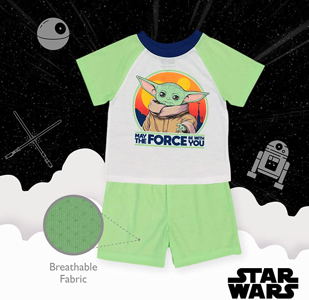 Star Wars Boys' Pajama Set Apparel & Accessories > Clothing > Sleepwear & Loungewear > Pajamas Kylie Max   