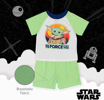 Star Wars Boys' Pajama Set Apparel & Accessories > Clothing > Sleepwear & Loungewear > Pajamas Kylie Max   