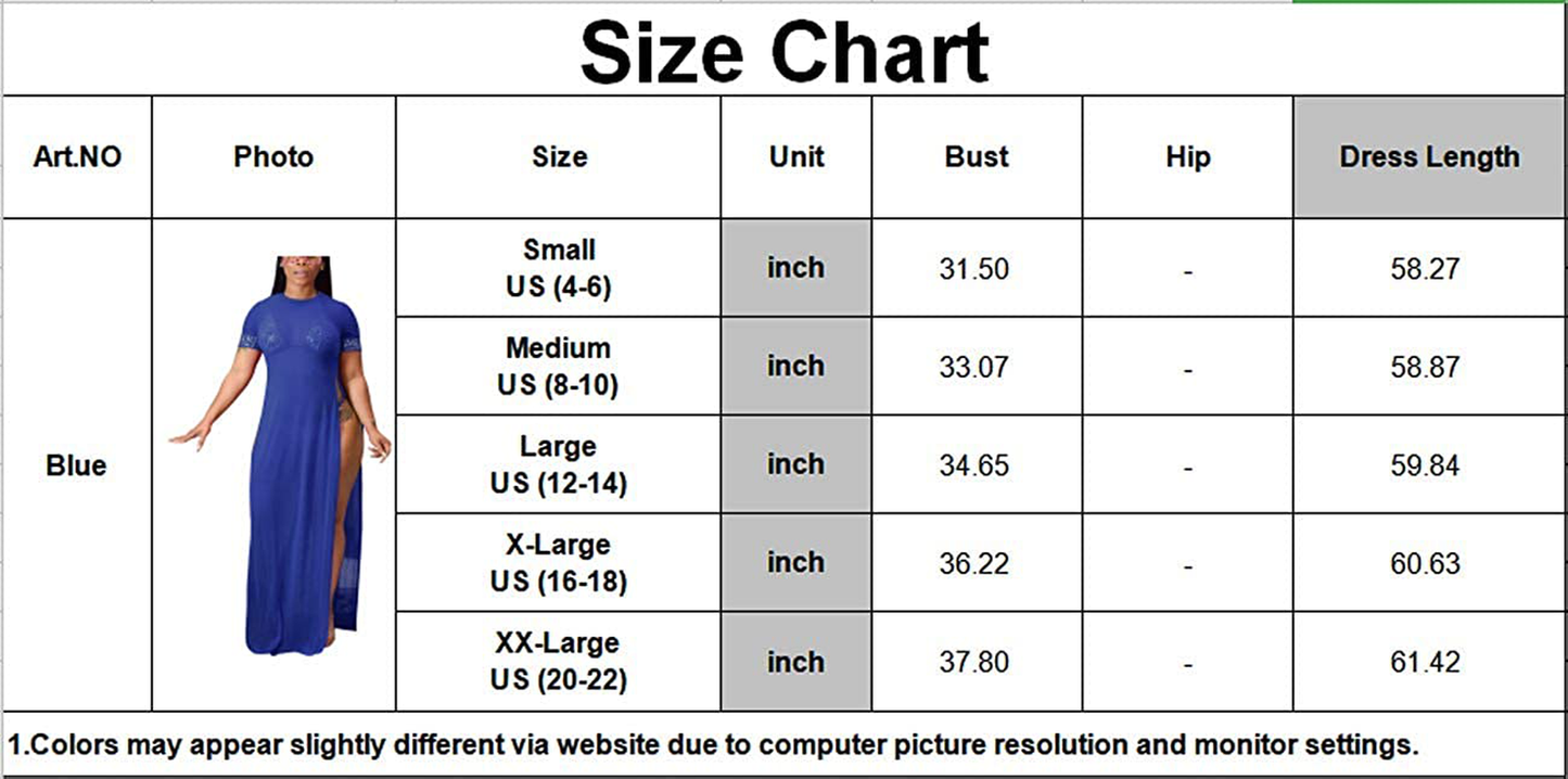 Sexycherry Women'S Sexy Swimsuit Cover Ups Casual See through Sheer Long Maxi Dresses for Swimwear Apparel & Accessories > Clothing > Swimwear Kylie Max   