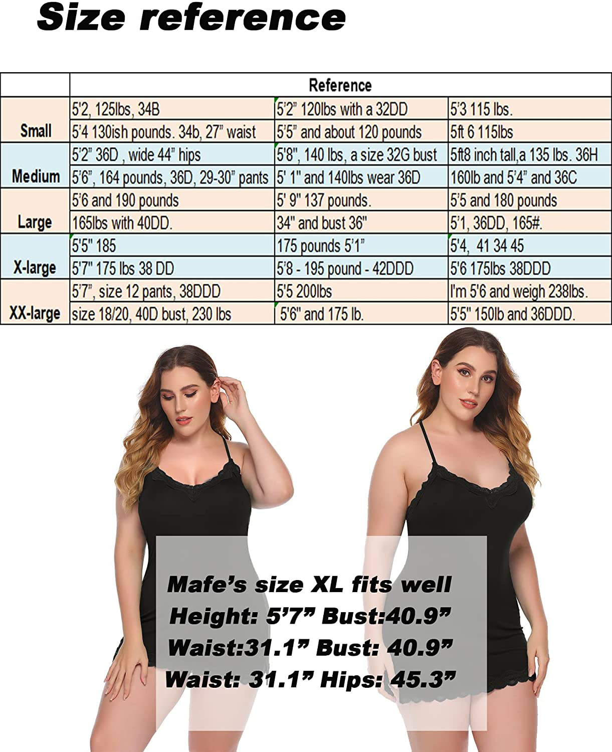 Avidlove Womens Sexy Sleepwear Sexy Chemise Lingerie Cotton Nightgowns for Women Apparel & Accessories > Clothing > Underwear & Socks > Lingerie Kylie Max   