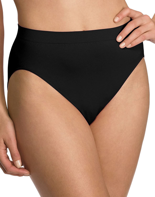 Bali Comfort Revolution Hi-Cut (303J) Apparel & Accessories > Clothing > Underwear & Socks > Underwear Bali Black 8-9 
