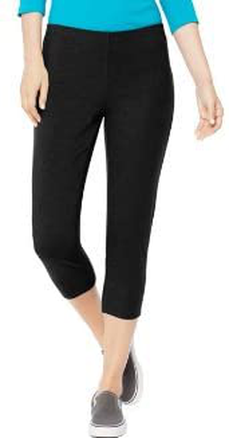 Hanes Women's Stretch Jersey Capri Apparel & Accessories > Clothing > Activewear Hanes Women's Activewear   