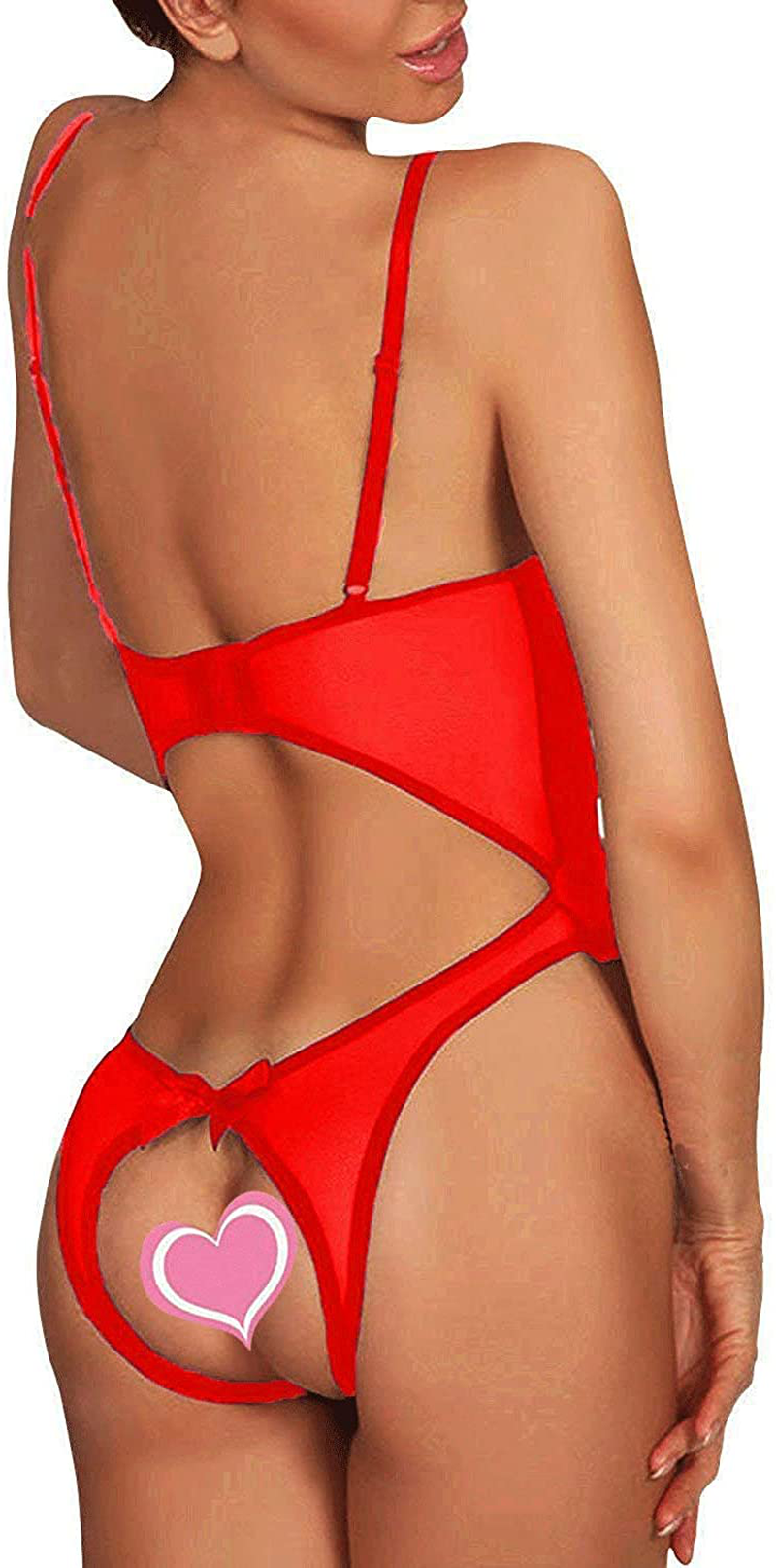 Women Sexy Teddy Lingerie One Piece Lace Babydoll Bodysuit Nightie plus Size S-3XL Apparel & Accessories > Clothing > Underwear & Socks > Lingerie Kylie Max   