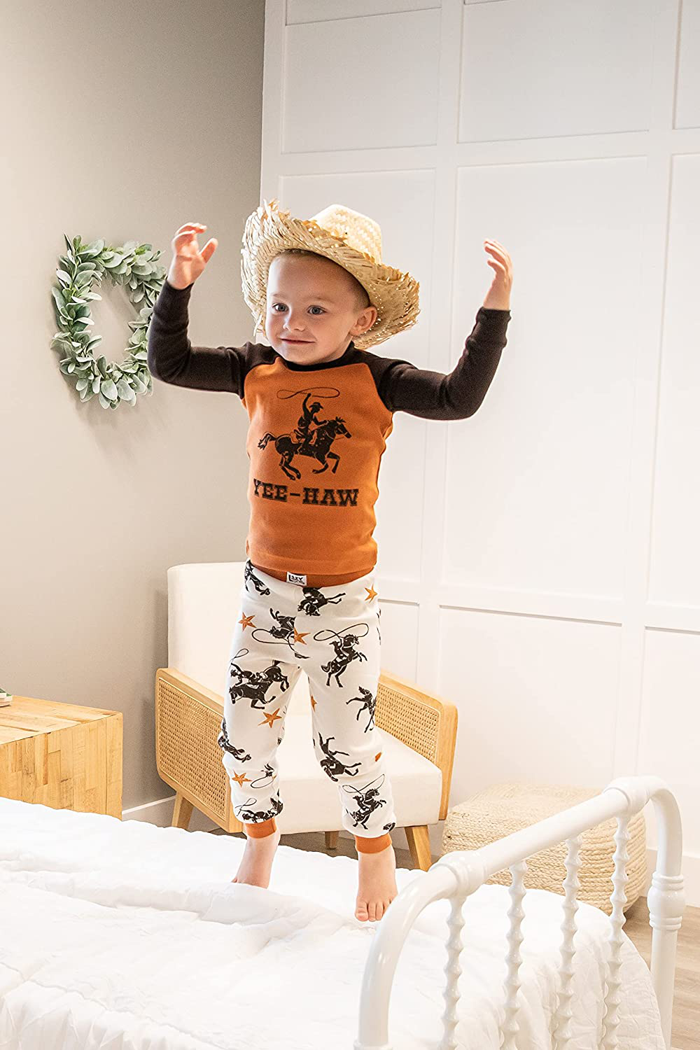 Lazy One Warm Long-Sleeve PJ Sets for Girls and Boys, Funny Kids' Pajama Sets, Cozy, Comfy Apparel & Accessories > Clothing > Sleepwear & Loungewear > Pajamas Kylie Max   