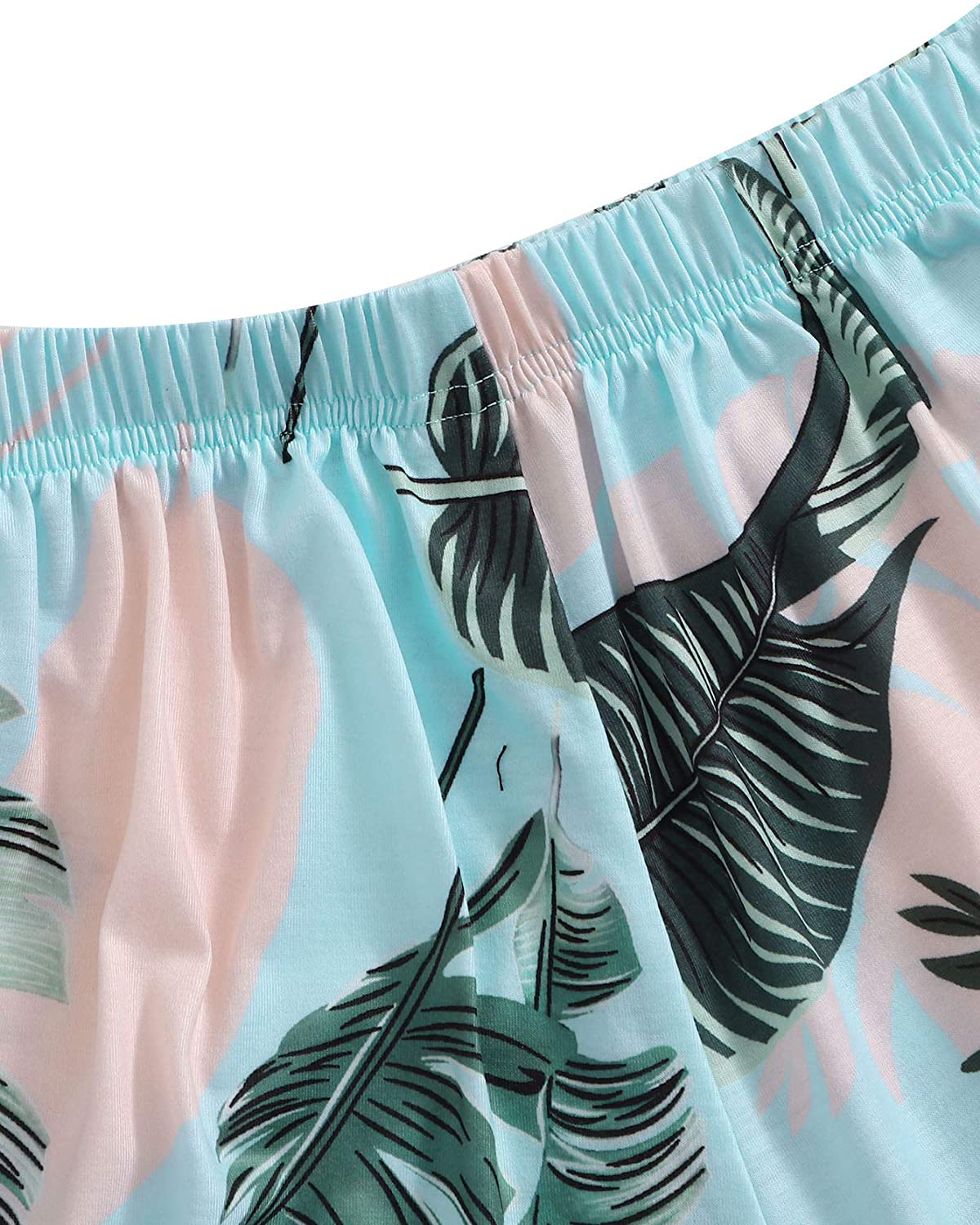 Shein Women'S Summer Floral Print Cami Top and Shorts Pajamas Set Apparel & Accessories > Clothing > Sleepwear & Loungewear Kylie Max   