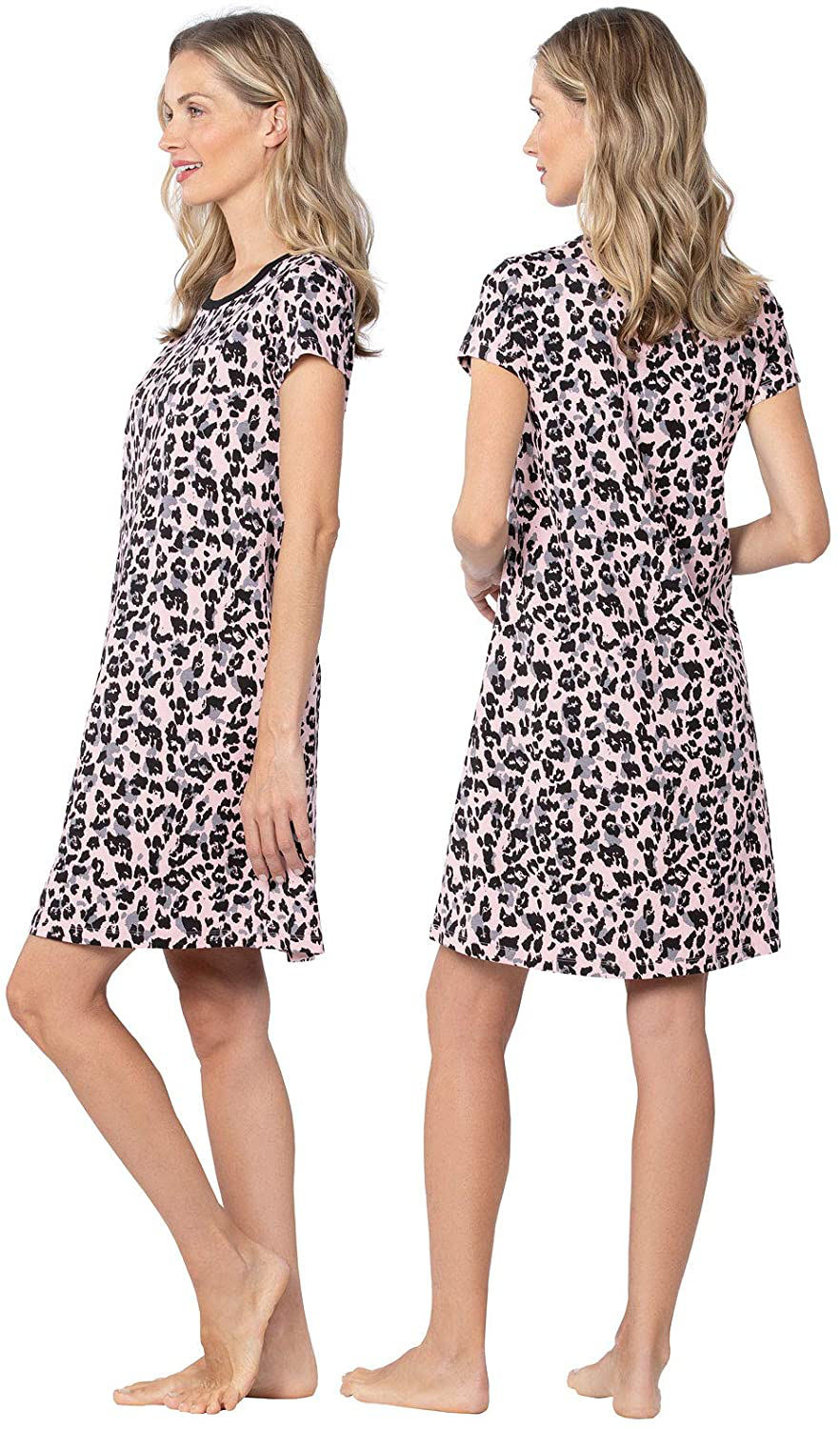 Pajamagram Short Sleeve Pullover Nightgown - Women Apparel & Accessories > Clothing > Dresses Kylie Max   