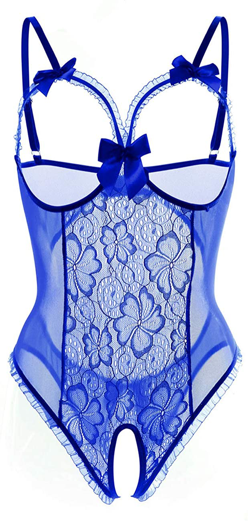 Women Sexy Teddy Lingerie One Piece Lace Babydoll Bodysuit Nightie plus Size S-3XL Apparel & Accessories > Clothing > Underwear & Socks > Lingerie Kylie Max   