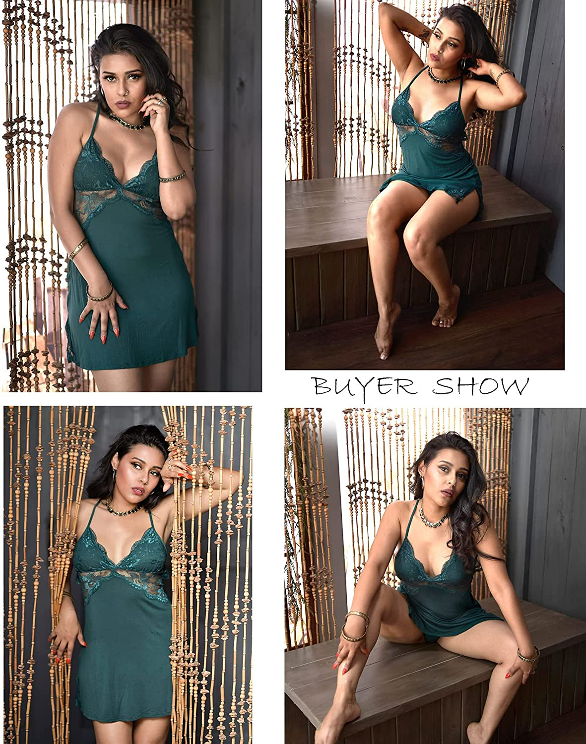Avidlove Women Lingerie Lace Chemise Sleepwear Babydoll Teddy Lingerie Apparel & Accessories > Clothing > Underwear & Socks > Lingerie Kylie Max   