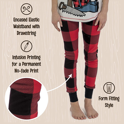 Lazy One Women'S Leggings and Tees, Pajama Separates, Cozy Loungewear for Women Apparel & Accessories > Clothing > Sleepwear & Loungewear > Pajamas Kylie Max   