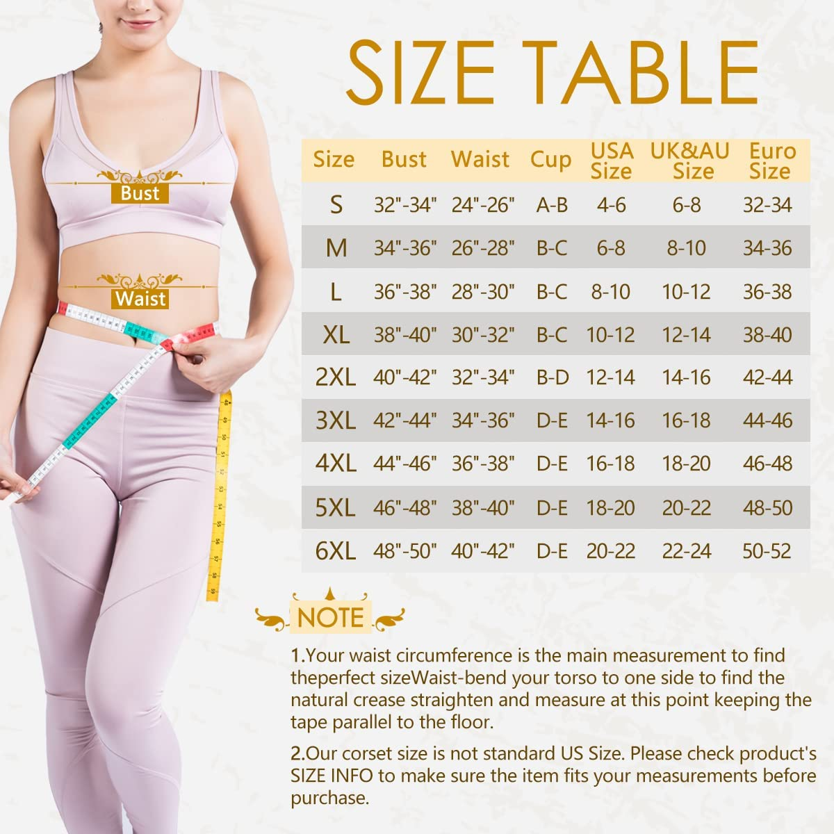 Loboo Idea Women'S Lace up Boned Overbust Corset Bustier Bodyshaper Top, Trim Corset Overbust Waist Cincher Bustier Top Apparel & Accessories > Clothing > Underwear & Socks > Lingerie Loboo Idea   