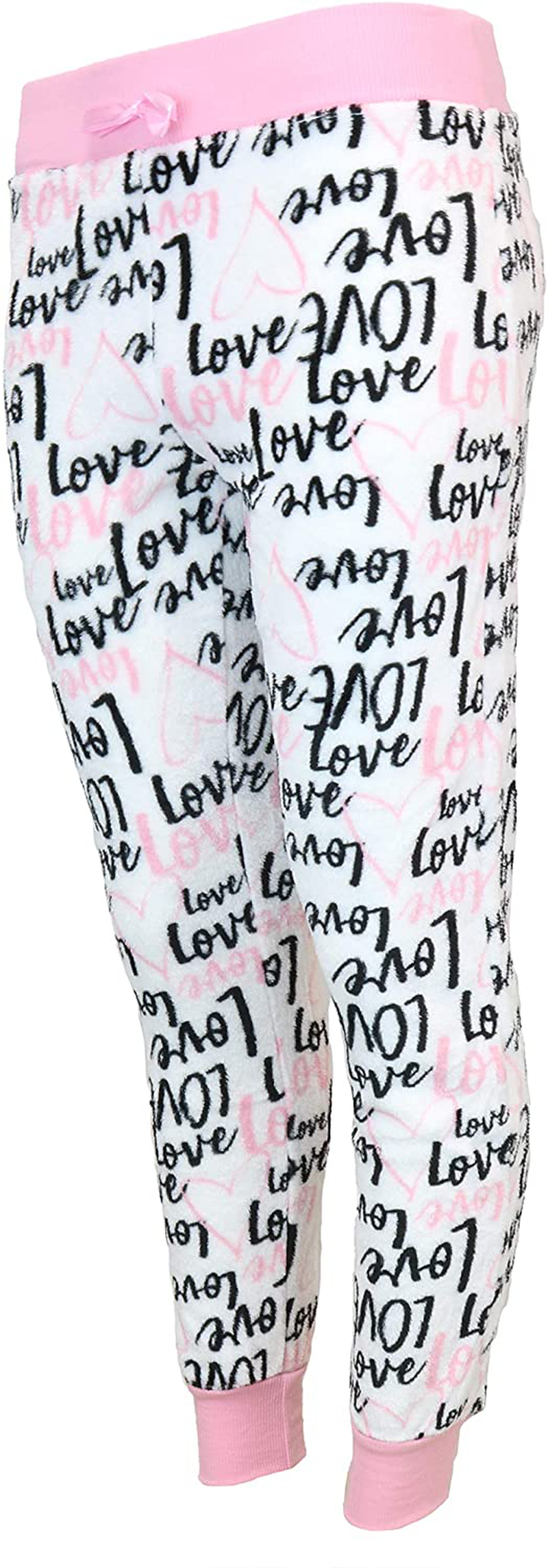 Em & Alfie Women'S plus Size Super Fuzzy Plush Jogger Pajama Pants Apparel & Accessories > Clothing > Sleepwear & Loungewear > Pajamas Kylie Max   