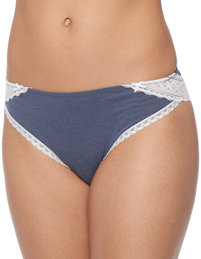 Maidenform Women'S Cotton Stretch Tanga Apparel & Accessories > Clothing > Underwear & Socks > Underwear Maidenform Denim 5 