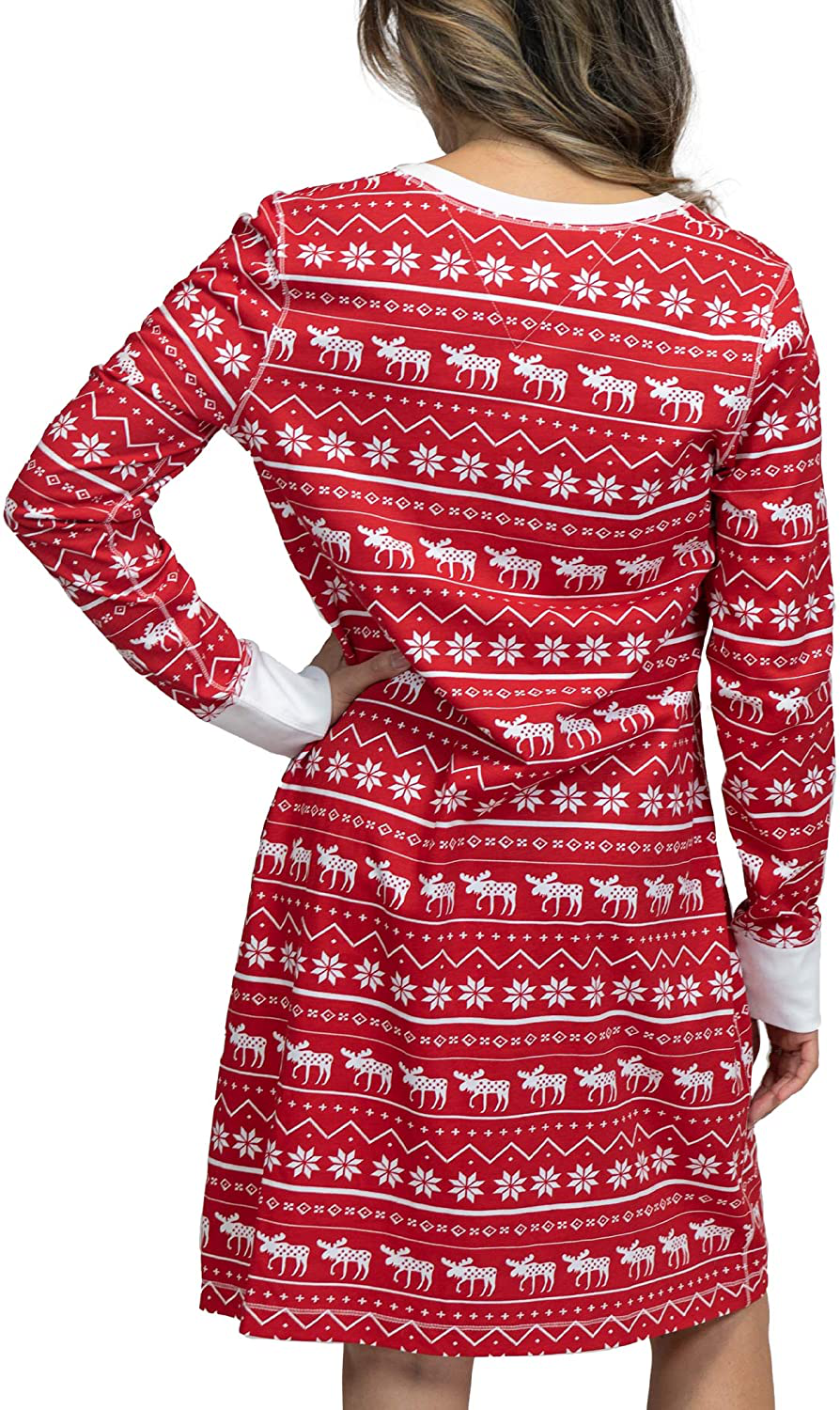 Lazy One Scoop-Neck Sleep Shirt, Nightshirts for Women, Animal-Themed Designs Apparel & Accessories > Clothing > Sleepwear & Loungewear > Nightgowns Kylie Max   