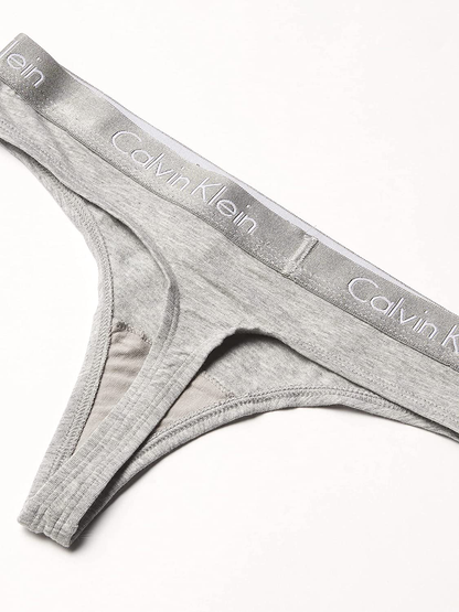 Calvin Klein Women's Motive Cotton Multipack Thong Panty Apparel & Accessories > Clothing > Underwear & Socks > Underwear Calvin Klein   