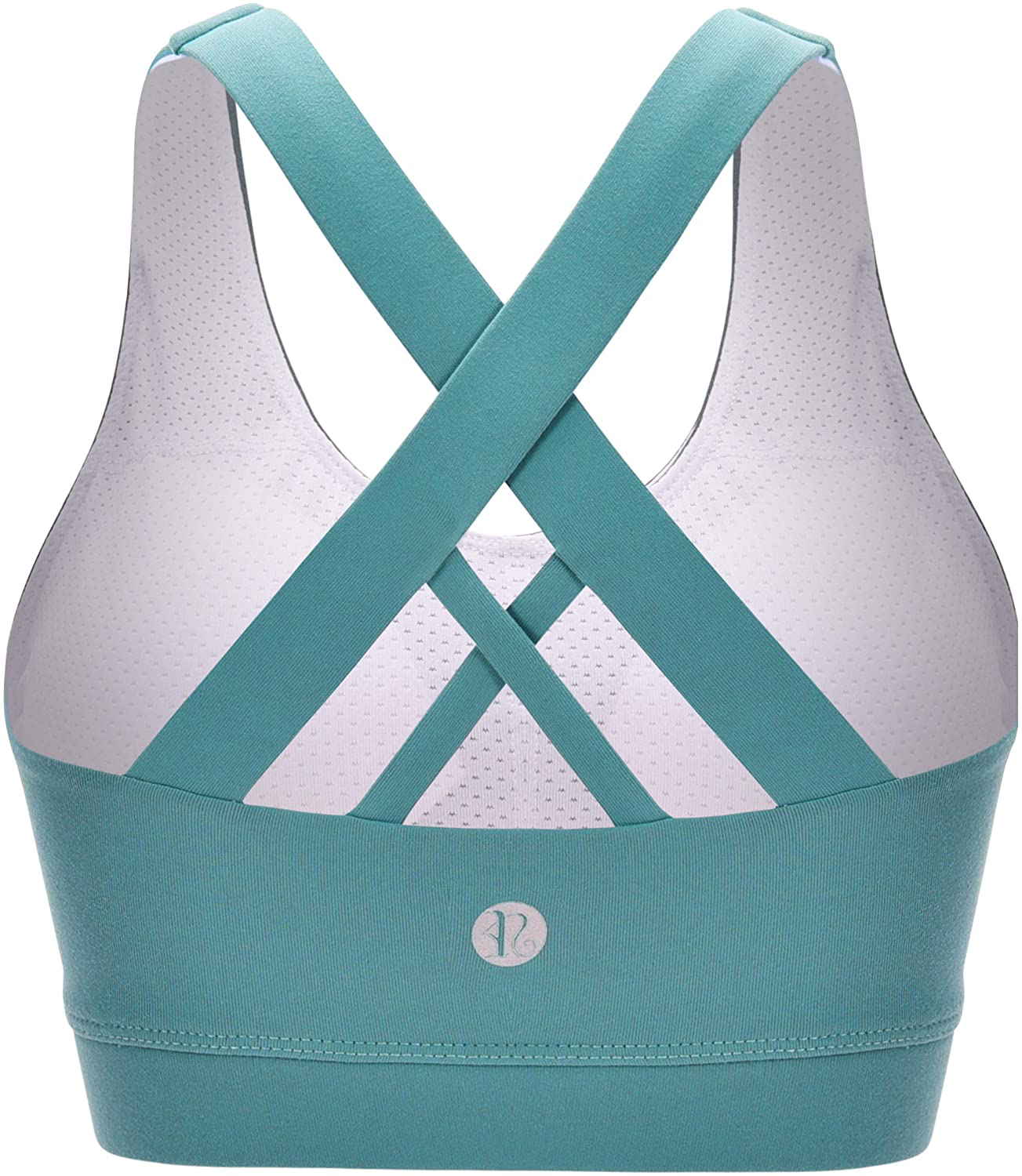 RUNNING GIRL Sports Bra for Women, Criss-Cross Back Padded Strappy Sports Bras Medium Support Yoga Bra with Removable Cups Apparel & Accessories > Clothing > Underwear & Socks > Bras Kylie Max   